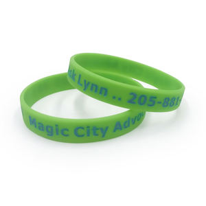 Silikon Özel Logo Baskılı Kabartmalı Yırtılmaz Promosyon Çocuk Renkli Spor Bilekliği Fabrika Özel Tasarım Baskılı - Product Image 5