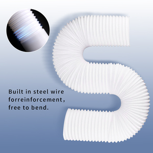 Đường Kính 5.1 Inch Mở Dài Kéo Dài Và Dày Dây Thép Không Khí Nóng Ống Điều Hòa Không Khí Ống Xả Cho Nhà Sử Dụng - Product Image 5