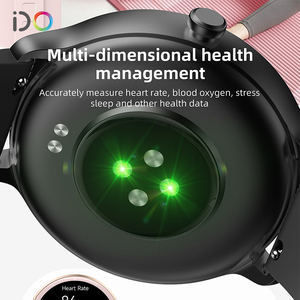 2025 mới của phụ nữ thông minh xem IP68 không thấm nước tập thể dục Tracker với BT gọi điện thoại TFT hiển thị ngủ Màn hình Silicone dây đeo cổ tay - Product Image 3