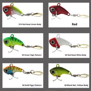 Oferta Especial: Señuelos de Pesca Metálicos Mini VIB Tipo Cuchara de 7g, 10g, 14g, 20g, 25g para Pesca en Hielo de Invierno, Crankbait y Señuelos Vibratorios Giratorios - Product Image 2