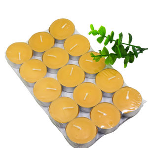 Velas de Té Blancas Perfumadas Allin <span class=keywords><strong>sin</strong></span> Llama, de Parafina, Paquete de 100, 8 Horas de Duración, Ecológicas, No Tóxicas, <span class=keywords><strong>sin</strong></span> <span class=keywords><strong>Humo</strong></span>, para Navidad y Bodas - Product Image 3