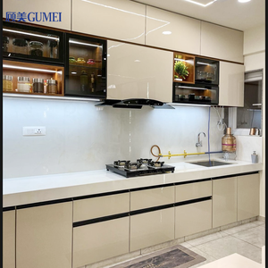 <span class=keywords><strong>Cucina</strong></span> Completa su Misura dal Design Moderno e Minimalista, Mobili per la Casa, Unità a <span class=keywords><strong>L</strong></span> <span class=keywords><strong>in</strong></span> Melamina con Lavello - Product Image 2