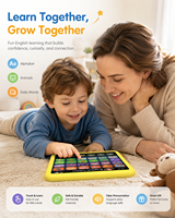 Tablette éducative pour enfants XDT, histoires éducatives, écran tactile interactif, veilleuse, corps en ABS sûr, jouet d'apprentissage rechargeable