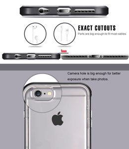 Lai trường hợp bảo vệ cho Apple cho iPhone 13/14/15/16 Series Gia cố khung độ bền cao pha lê rõ ràng mềm trường hợp di động - Product Image 2