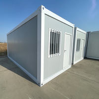 Conteneur plat, taille personnalisable, recyclable, bureau, dortoir, bâtiment modulaire, logement préfabriqué résidentiel