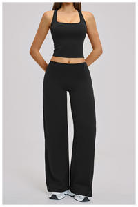 Ensemble de 4 leggings de yoga pour femmes, coupe évasée, taille haute, respirants, en Spandex/Nylon, pour le sport, la course et le fitness - Product Image 5