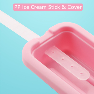 Küchen-Silikon-Eisformen für hausgemachtes Eis, Eis am Stiel-Formen mit Stiel und Deckel - Product Image 4