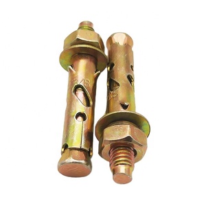 Boulons d'ancrage à tête hexagonale en acier au carbone galvanisé Yuetong M8 avec attaches en <span class=keywords><strong>plastique</strong></span> – Application métallique robuste et amovible - Product Image 5