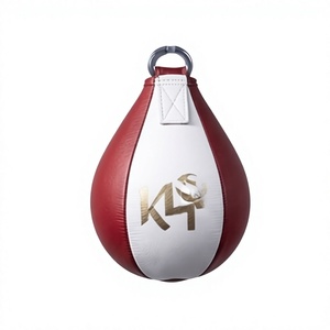 Sac de frappe en caoutchouc KLTW INT'L avec support et barre de réflexe réglable en hauteur pour l'entraînement à domicile des adolescents - Product Image 1
