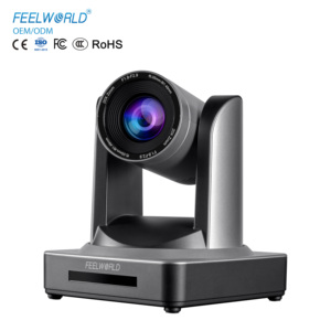 FEELWORLD POE20X OEM Venta al por mayor HD PTZ Cámara 20X Zoom USB/3G-SDI/HDMI/<span class=keywords><strong>IP</strong></span> Transmisión en vivo 1080P 60fps PoE PTZ Cámara para eventos - Product Image 1