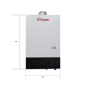 <span class=keywords><strong>Chauffe</strong></span>-<span class=keywords><strong>eau</strong></span> mural sans réservoir de 12 L au gaz (gaz naturel/GPL) pour douche chaude instantanée à usage domestique - Product Image 5