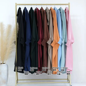 Vente en gros Nouvel arrivage de vêtements islamiques modestes Khimar Hijab de prière musulman Abaya <span class=keywords><strong>Jilbab</strong></span> une pièce pour enfants filles <span class=keywords><strong>Jilbab</strong></span> - Product Image 2