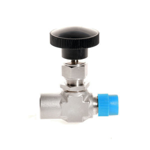 วาล์วเข็มสแตนเลส ROKE 1/4NPT 3000PSI แบบปรับแรงดันสูง ชนิดตรงผ่าน - Product Image 5