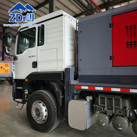 Plateforme de forage de puits d'eau sur châssis de camion T400 OEM personnalisable, équipement de forage de puits profonds de 400 mètres
