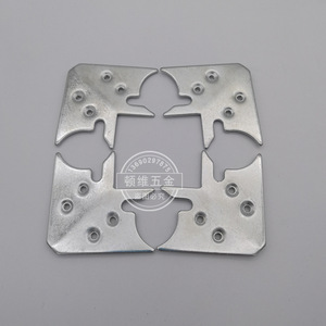 Support d'angle en aluminium Autonomy 13 : Connecteur durable pour la décoration intérieure, portes, fenêtres et quincaillerie - Product Image 2