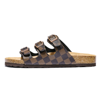 Chaussures en cuir Birken à prix imbattable, semelle naturelle, pour hommes et femmes, à enfiler, décontractées, classiques, légères, écologiques et jetables