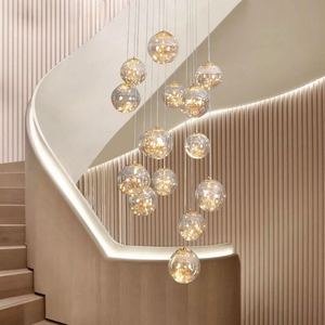 Lampada a sospensione moderna personalizzata a sospensione a LED con luce a sospensione a bolle moderne lampadari di cristallo di lusso <span class=keywords><strong>per</strong></span> <span class=keywords><strong>soggiorno</strong></span> - Product Image 2