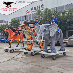 आउटडोर खेल का मैदान बड़े शीसे रेशा जानवरों Lifesize शीसे रेशा हार्स मूर्तिकला - Product Image 3