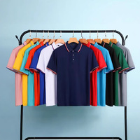 T-shirt pour homme à manches courtes en polyester tricoté 100 % anti-plis, tissu doux au toucher, imprimé par transfert thermique