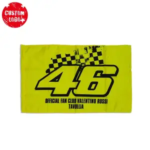 Kualitas Tinggi Nasional Bendera Populer 110Gsm Rajutan Polyester 3X5 Kustom Polyester Bendera