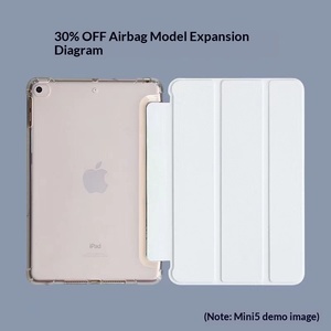 Étui pour <span class=keywords><strong>iPad</strong></span> personnalisable avec motif, matériau d'impression pour la <span class=keywords><strong>coque</strong></span> inférieure, matériau d'impression en cuir blanc, étui pour <span class=keywords><strong>iPad</strong></span> blanc - Product Image 2