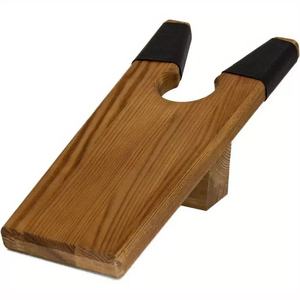 Calzascarpe in Legno di Pino con Incisione, Estrattore per Stivali e Scarpe con Borsa da Viaggio, Colore e Logo Personalizzabili, Decorazione per la Casa - Product Image 1