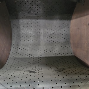 Machine de sablage à bande tournante CE avec système de <span class=keywords><strong>d</strong></span>époussiérage automatique pour application de revêtement <span class=keywords><strong>en</strong></span> poudre, moteur PLC haute pression - Product Image 5