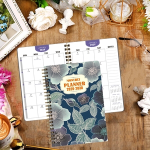 Tùy chỉnh 2026 lịch trình cuốn sách A5 Tiếng Anh kế hoạch cuốn Sách Tự Kỷ Luật đồng hồ trong cuộn dây cuốn sách qua biên giới máy tính xách tay - Product Image 3