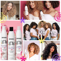 Ensemble de shampooing hydratant sans Sulfate, après-shampoing profond et crème de définition des boucles pour produits pour cheveux bouclés