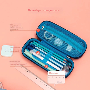 <span class=keywords><strong>Astuccio</strong></span> Deli 67093 in EVA per <span class=keywords><strong>Uomo</strong></span> e Donna, Porta Cancelleria per Studenti delle Elementari, Carino e di Grande Capacità, Alta Qualità per Bambini - Product Image 5