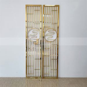 ANN053 Decorative Stainless 304 201 Gold Color <b>Room</b> <b>Dividers</b> for Home Decoration - Product Image 3