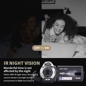 Vintage Handheld Digital Vlogging Video <b>Camera</b> Retro Camcorder With 270. Rotation Screen <b>Night</b>-<b>Vision</b> 1080P Vintage Handheld Dig - Product Image 5