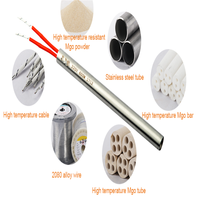 Cartouche chauffante industrielle avec thermocouple de type J en acier inoxydable, élément chauffant électrique, fabrication industrielle