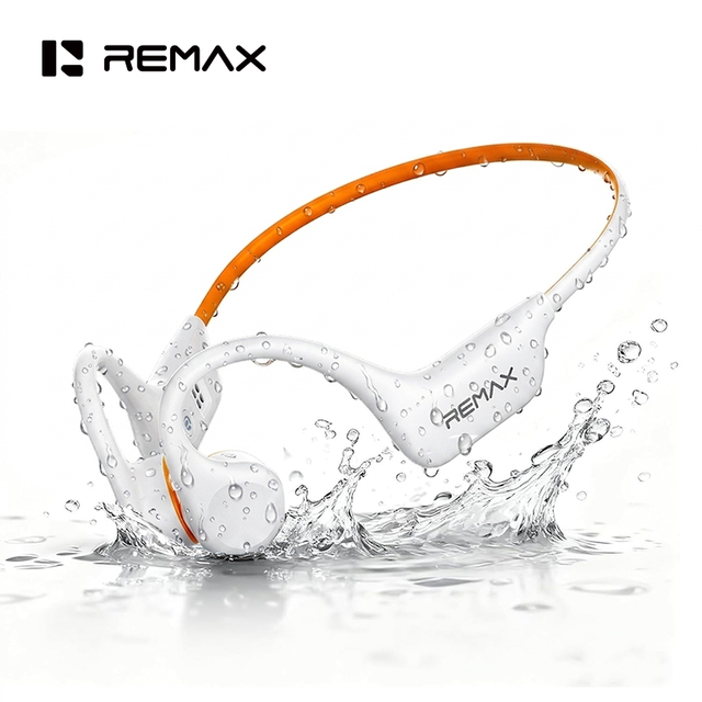 REMAX RB-S21 IPX8 Waterproof Swimming Headphones Open-Ear Bone Conduction Earphones Bluetooth 6.0 Wireless Earbuds for Sports