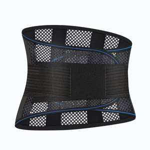 Manufacturer Supply Summer Breathable Lumbar Support <b>Belt</b> with Steel Plate & <b>Elastic</b> Design for Back Pain Relief - Product Image 6