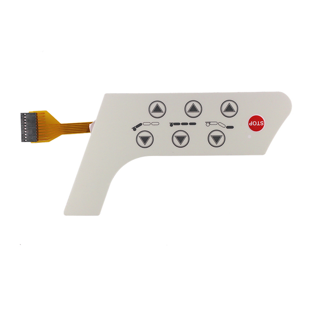 OEM Industrial Control Membrane Switch Keypads & Keyboards for Remote Controller with Surface Mount and Graphic Overlay