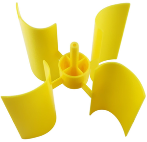 미니 풍력 터빈 발전기 DC 모터 LED <span class=keywords><strong>DIY</strong></span> 키트 세트 어린이 조립 장난감 - Product Image 3