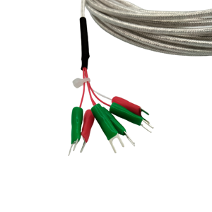 KLZD KZW-191 dapat disesuaikan lapis baja PT100 pengukur suhu dengan 304 selubung baja tahan karat 100mm ~ 1000mm panjang OEM didukung - Product Image 5