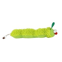 Jouet pour chat en forme de chenille mignonne avec herbe à chat et couineur, résistant aux griffures et aux morsures, pour le divertissement des animaux de compagnie