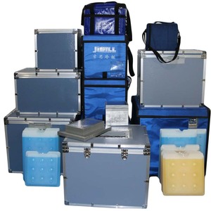 Custom PU-VIP Material Medical Transport Ice Cooler Box