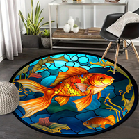 3d Carpet for Living Room Round Carpets and Rugs Bedroom Decoration Carpet