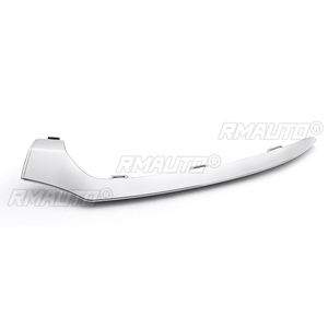 Lèvre de pare-chocs avant chromée/noire avec moulure inférieure chromée pour Mercedes-Benz W205 C300 C400 C63 AMG 2058851374 - Product Image 3