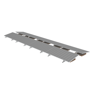Soportes de Aluminio para Paneles Solares en Techos Planos, de Alta Calidad y Diseño Moderno, Resistentes al Viento (60m/s) y a la Nieve (3KN/m), Sistema de Montaje Solar - Product Image 2
