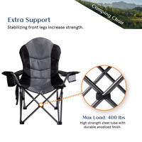 Fabricant de chaise portable légère et personnalisée pour pique-nique, dossier haut, pêche, plage, camping, voyage, chaise de pelouse