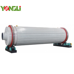 Secador de tambor rotativo de control PLC de un solo cilindro de larga vida útil para aserrín astillas de madera - Product Image 3