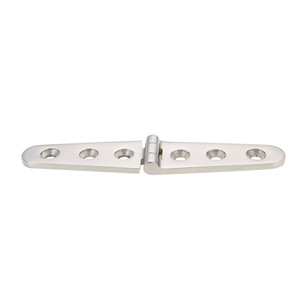 Charnières de porte en aluminium et laiton 160*28, charnières longues pliantes extensibles, charnières à battants épais avec matériau en zinc - Product Image 2