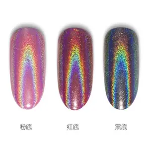nail art nail polish cosmetic grades pearlescent pigment rainbow effect holographic pigment paste