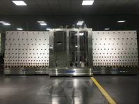 Máquina Automática de Lavado de Vidrio Vertical de Alta Velocidad con Cuchillas de Aire para Secado y Limpieza