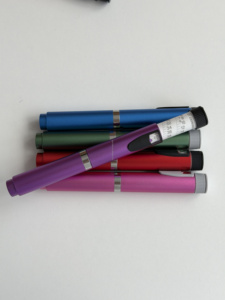 Eco Friendly Glass Body Metal Lid <b>Pen</b> Injector Rubber Stopper Custom Logo 3ml <b>Refillable</b> Liquid Container Injection <b>Pen</b> - Product Image 2