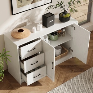Armoire de rangement multifonctionnelle de style moderne personnalisée <span class=keywords><strong>avec</strong></span> étagères et <span class=keywords><strong>tiroir</strong></span>, buffet ou <span class=keywords><strong>console</strong></span> de rangement, armoire d'<span class=keywords><strong>entrée</strong></span> - Product Image 4